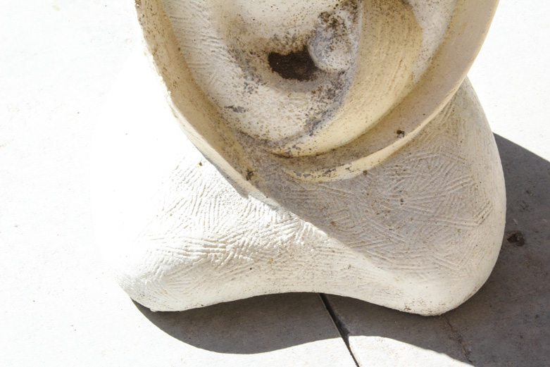 Cast Concrete Outdoor Madonna Statue