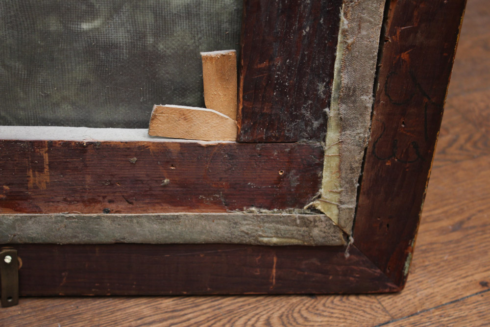 James Carroll Beckwith Oil Painting of Female Nude in Clouds