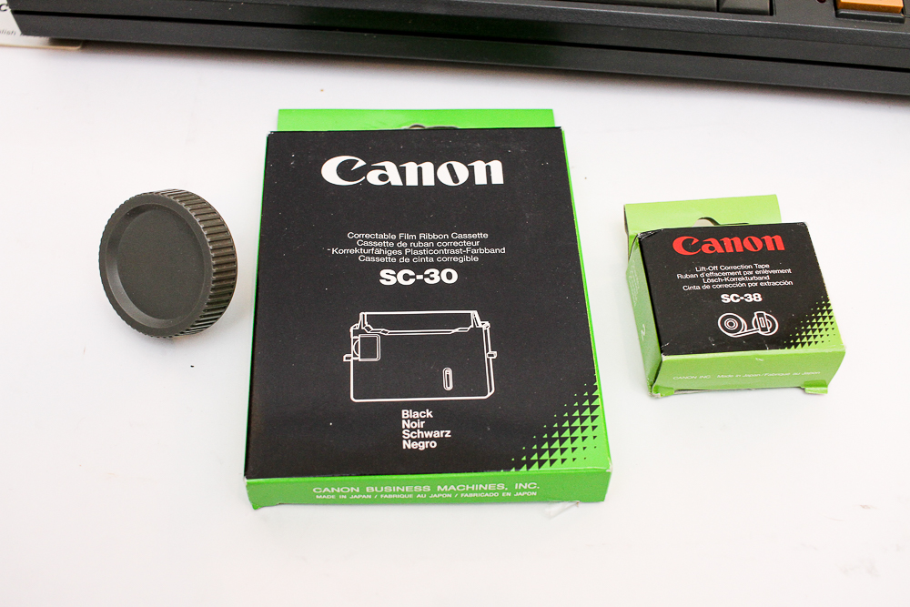 Canon Personal Electric Typewriter, Model S-14