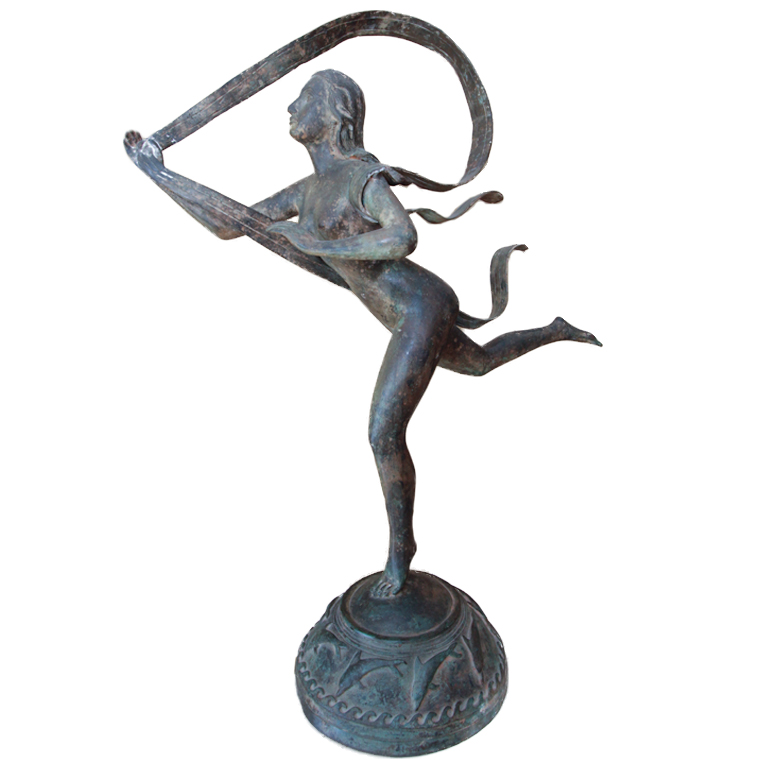 Spelter Statue After "Atalanta" by Paul Howard Manship