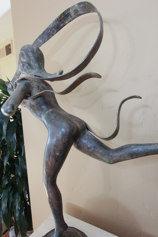 Spelter Statue After "Atalanta" by Paul Howard Manship