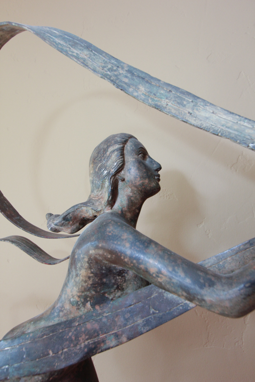 Spelter Statue After "Atalanta" by Paul Howard Manship