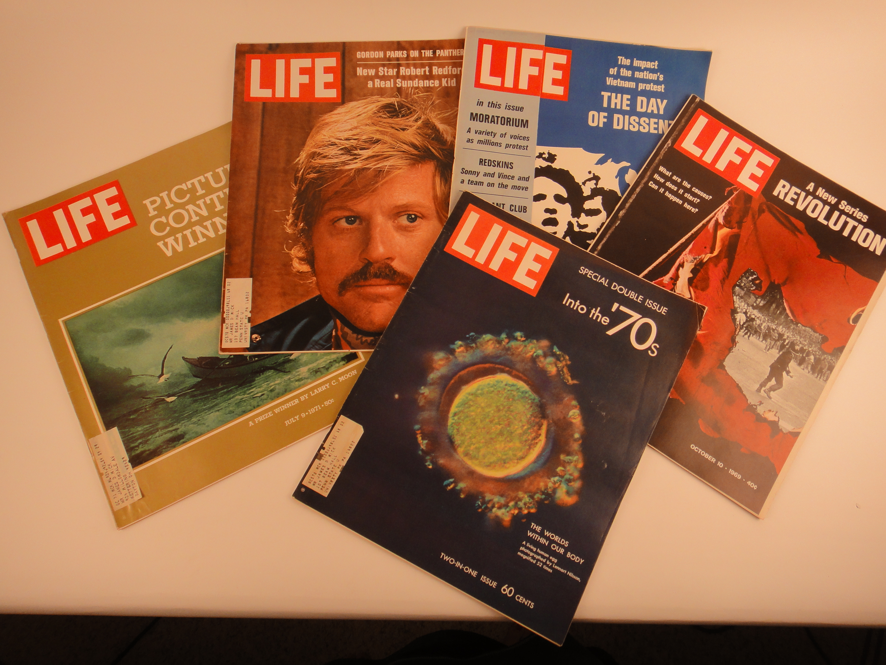 1960s & 1970s Life Magazines