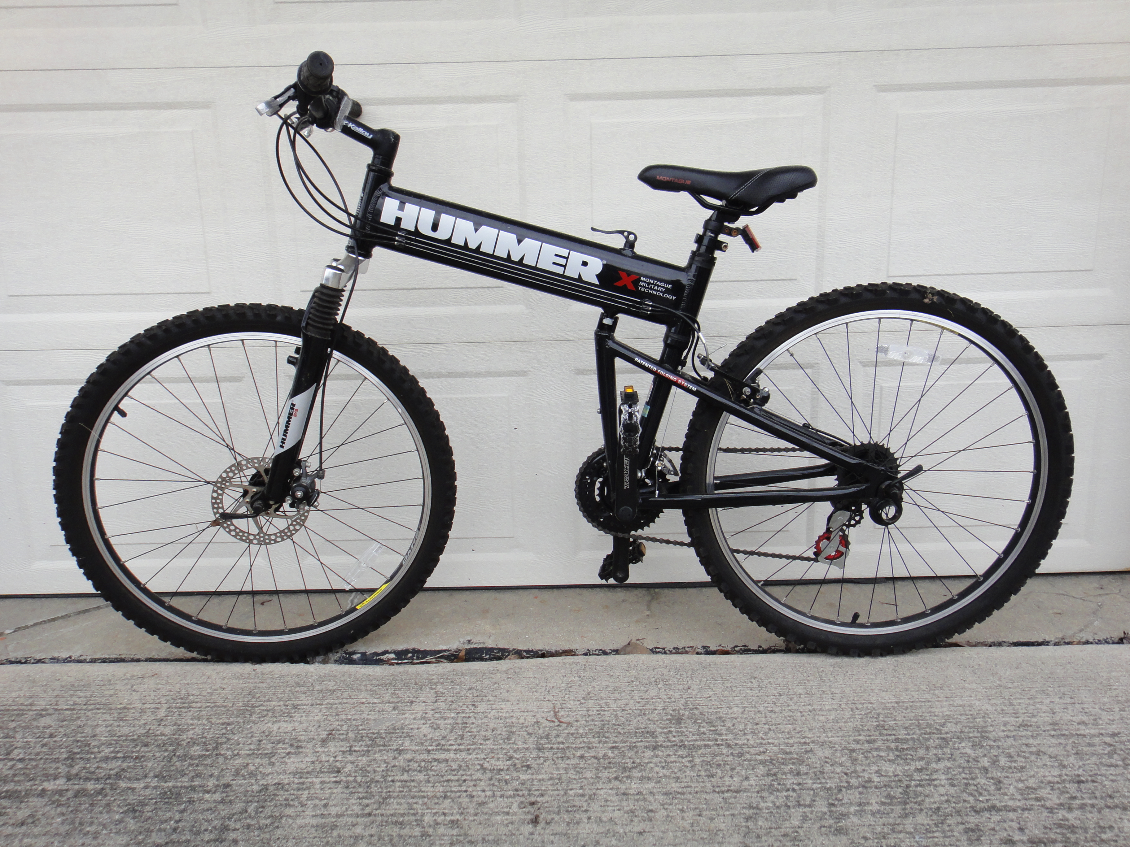 Hummer X Aluminum Alloy Folding Bike with DM18 Wheels