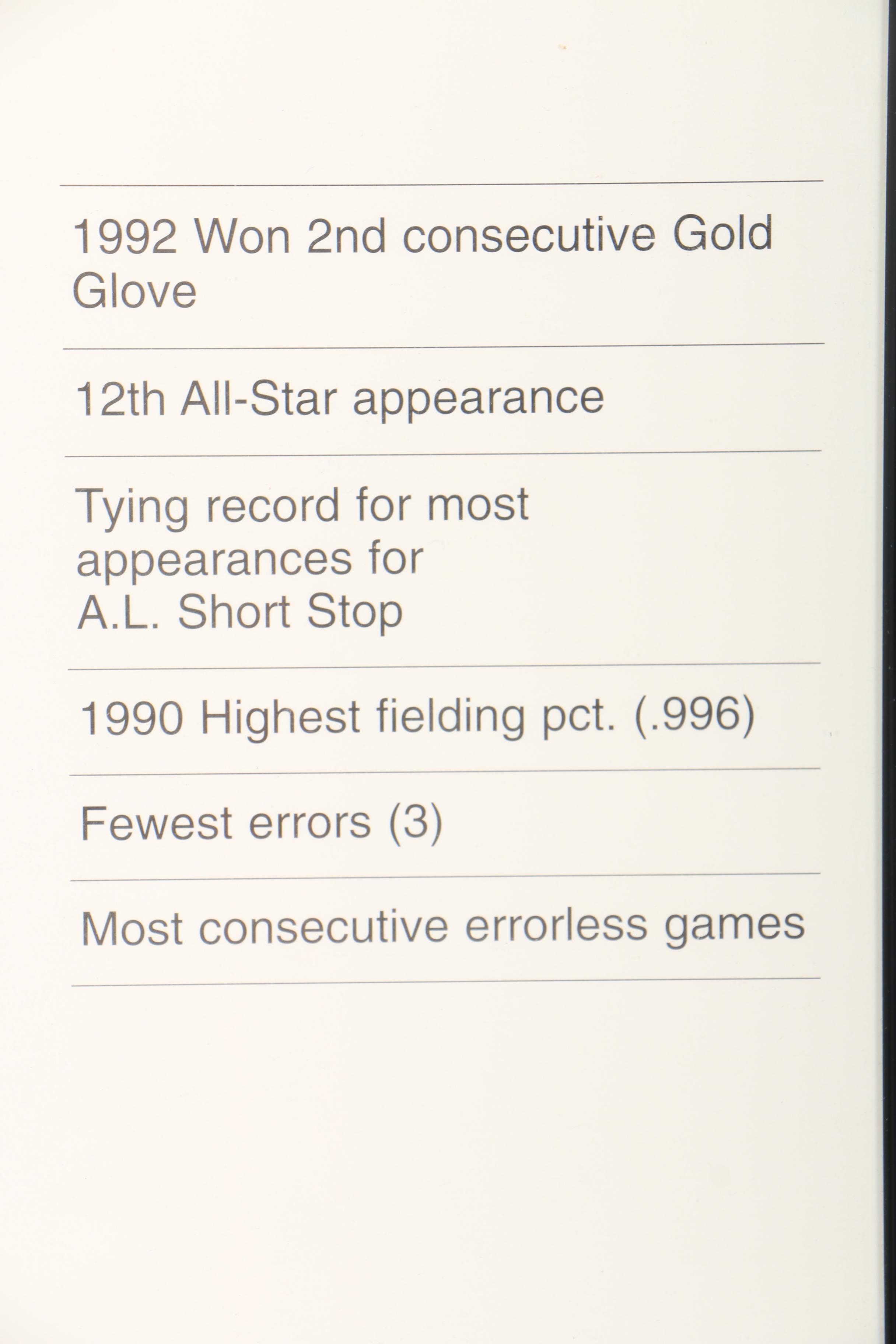 Cal Ripken Jr. Poster