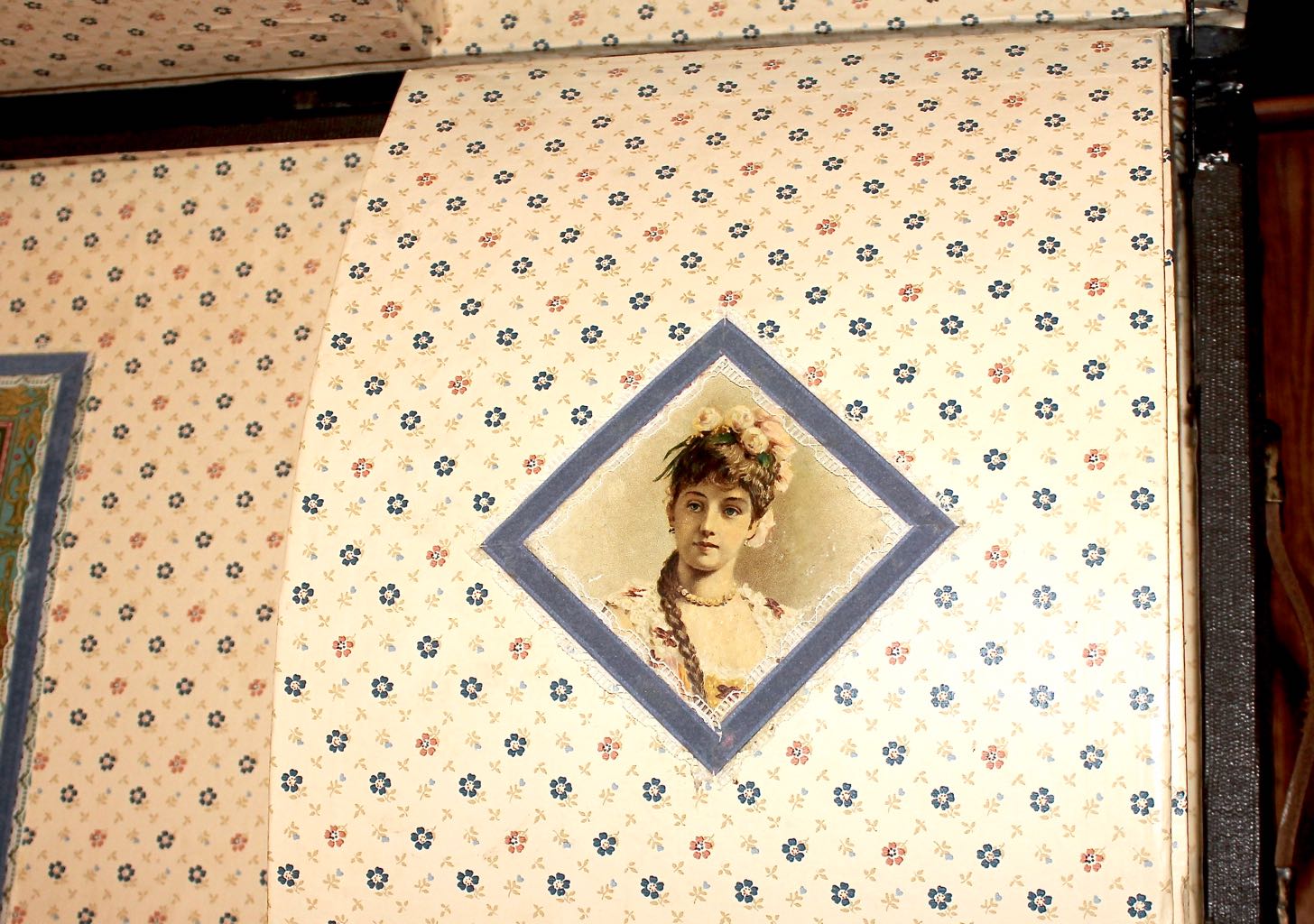 Vintage Barrel Top Trunk