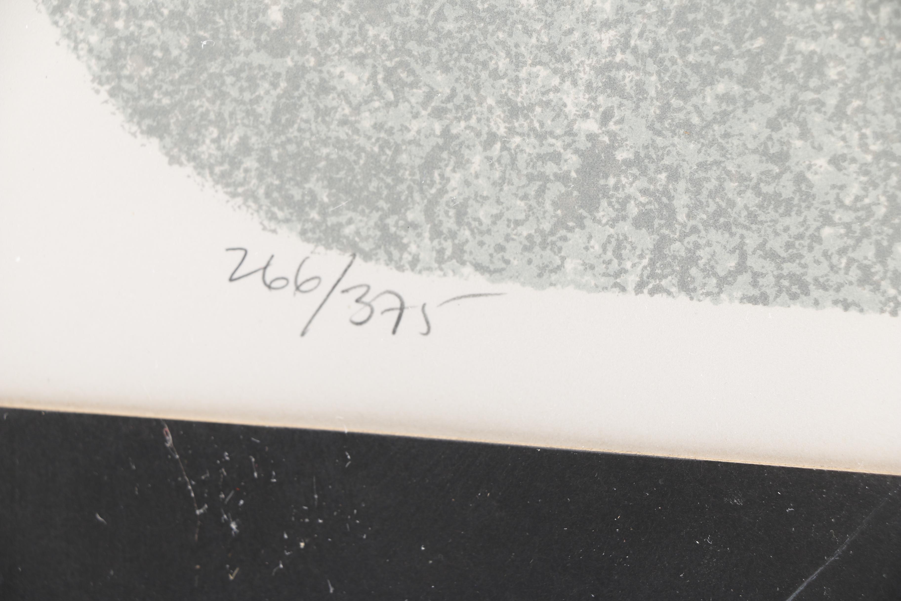 Keith de Carlo Limited Edition Lithograph of Abstract Lion