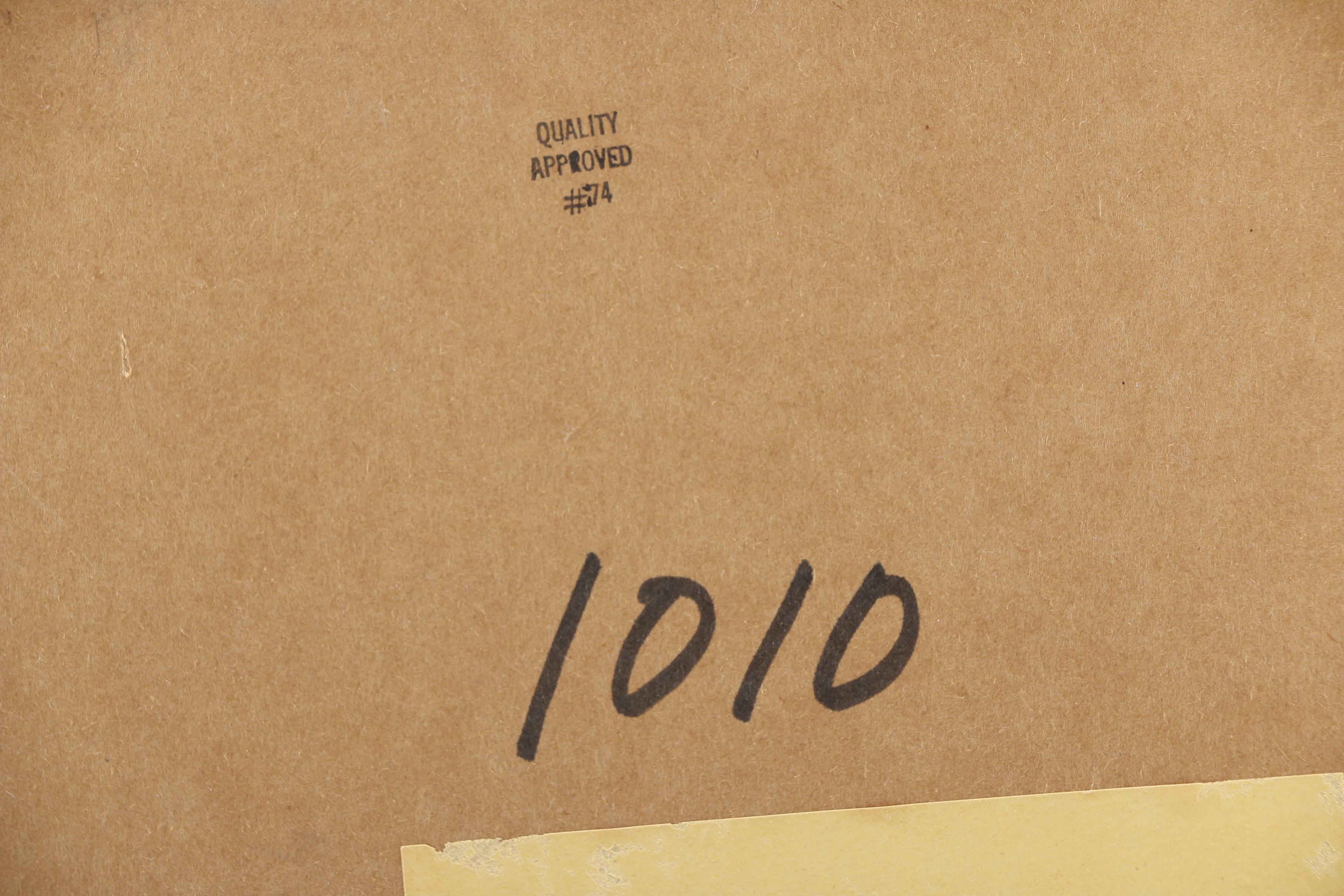 Keith de Carlo Limited Edition Lithograph of Abstract Lion