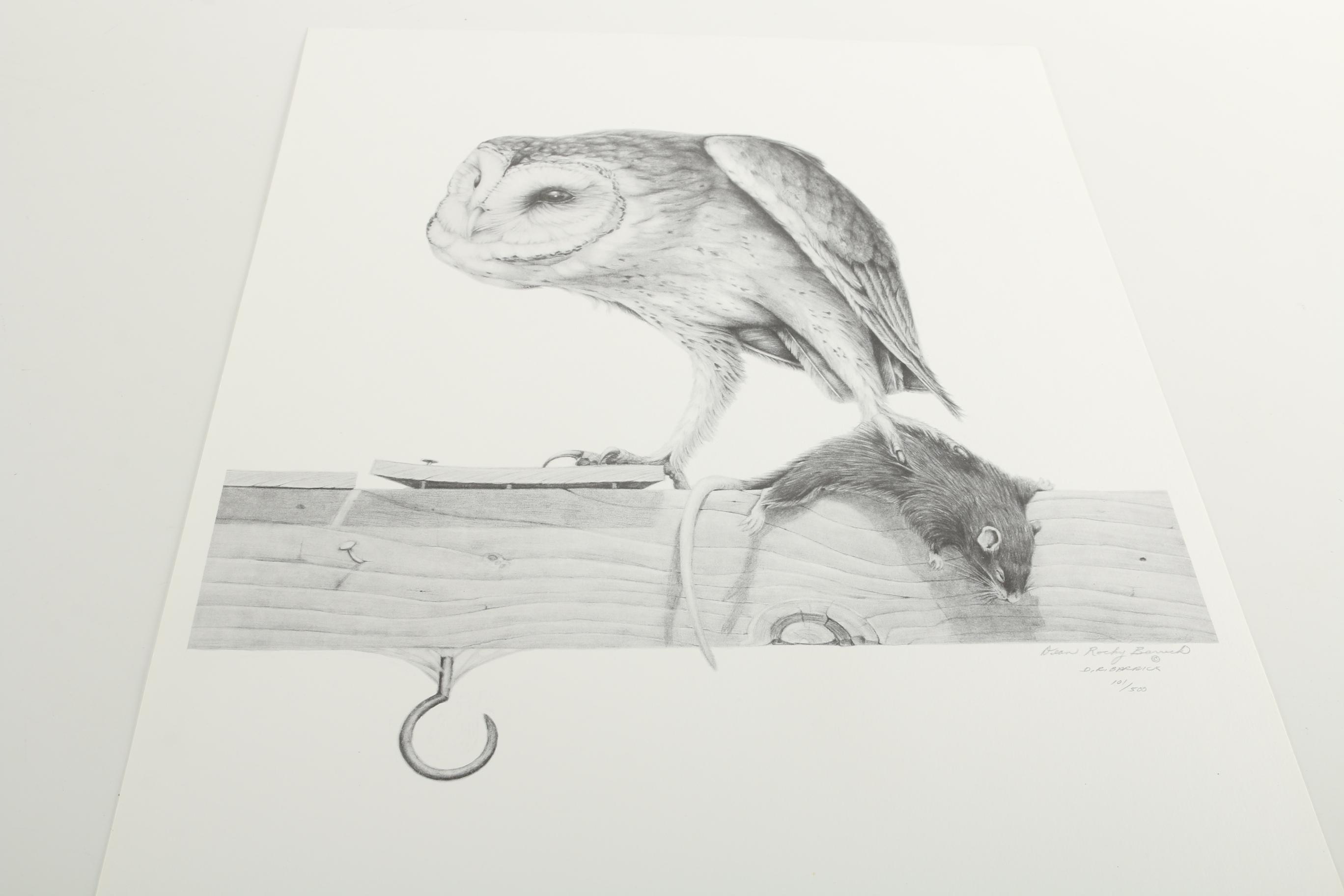 Dean Rocky Barrick Limited Edition Offset Lithographs