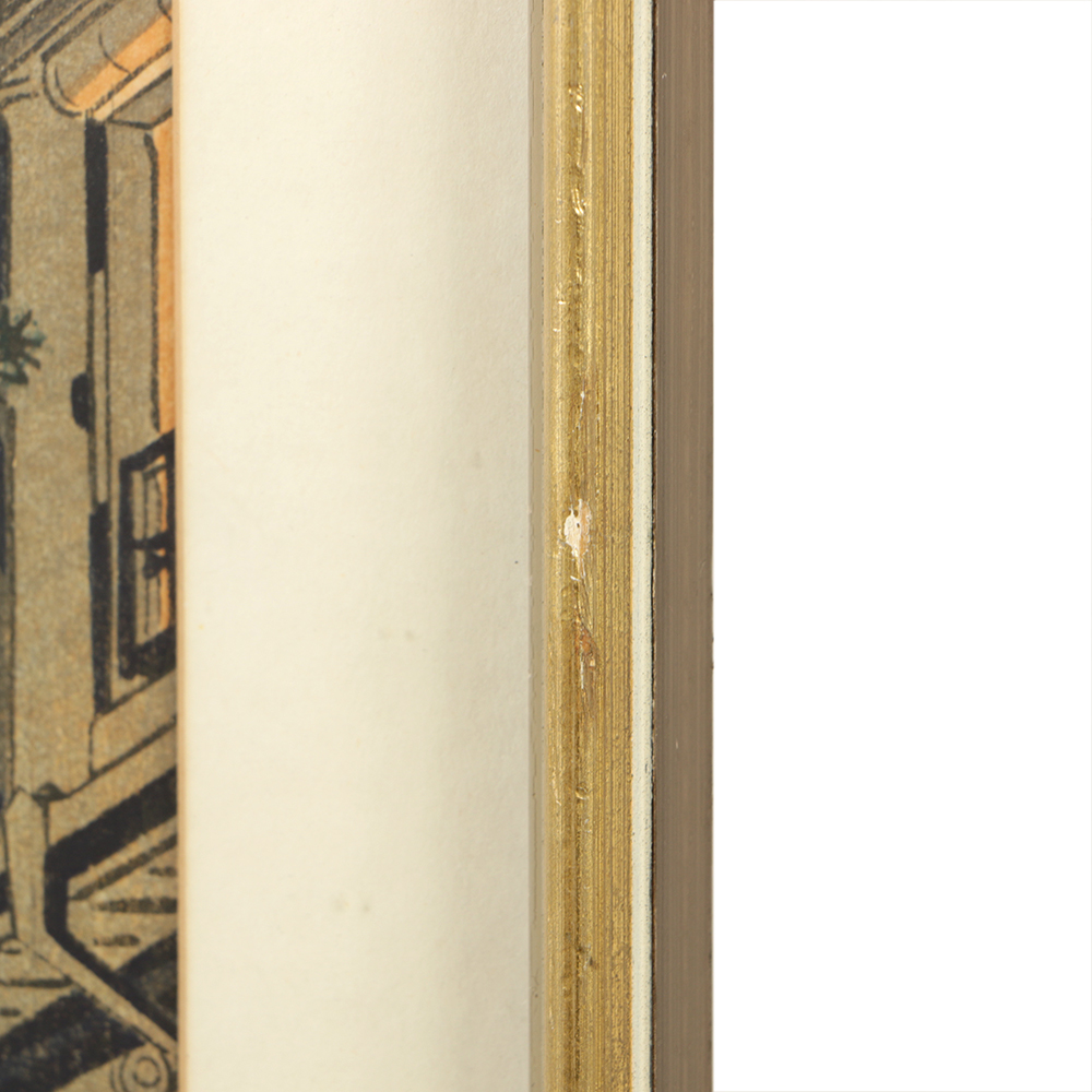 Tsuchiya Kōitsu Shin-Hanga Woodblock Print "Evening at Ushigome"