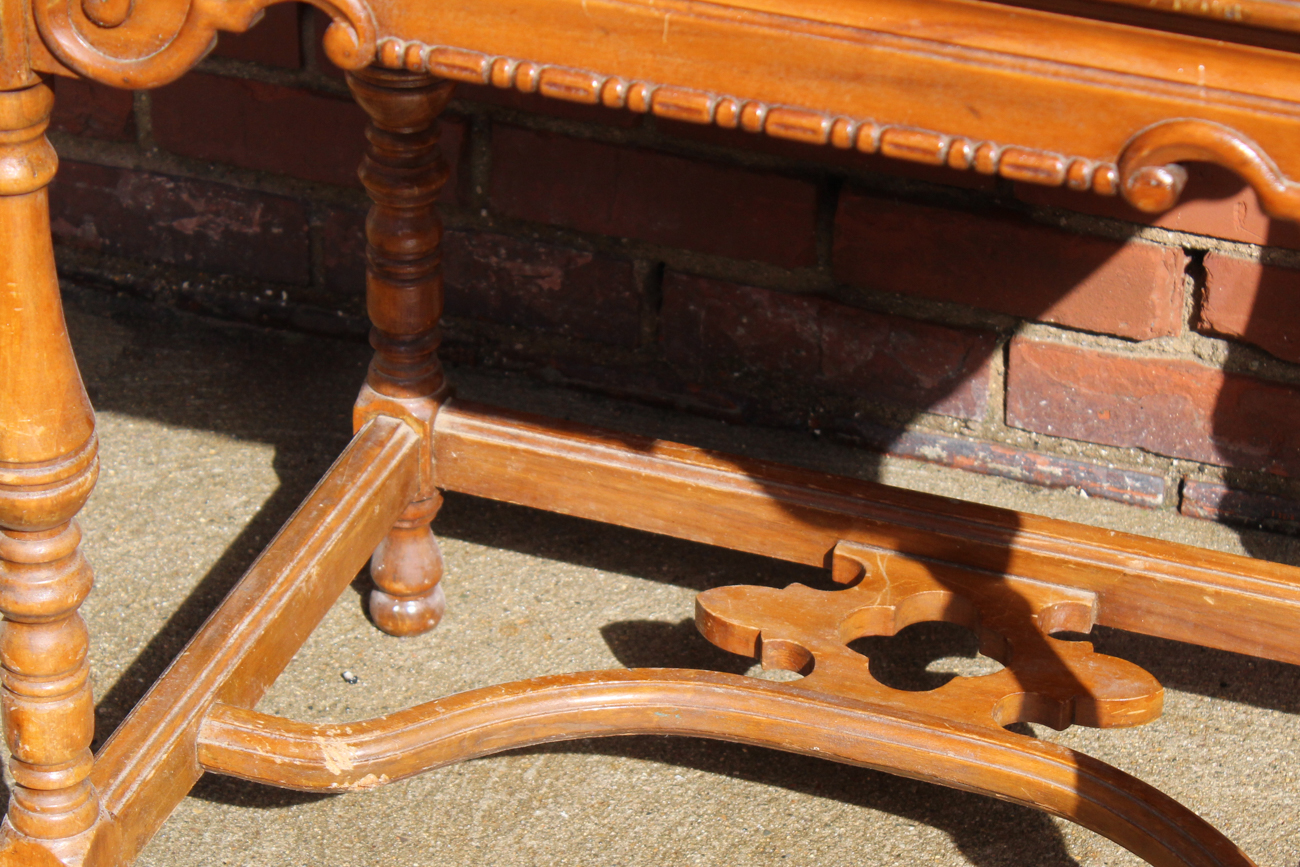Repurposed Walnut Radio Cabinet Circa 1930s