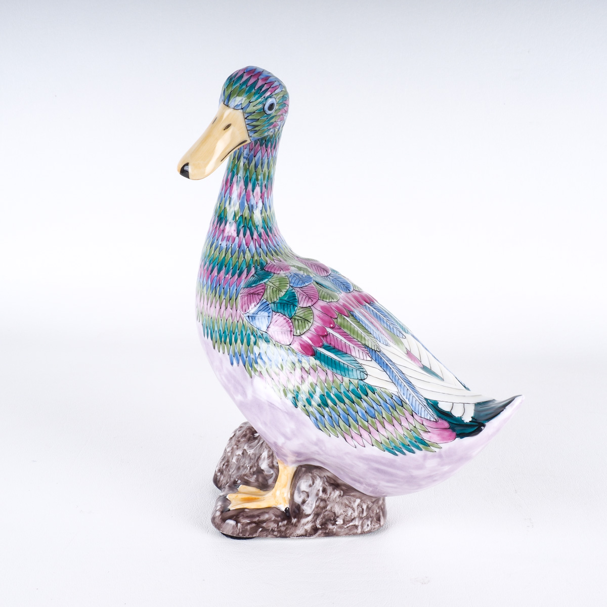 Raynaud Limoges Carven Fabulous Birds "The Duck"