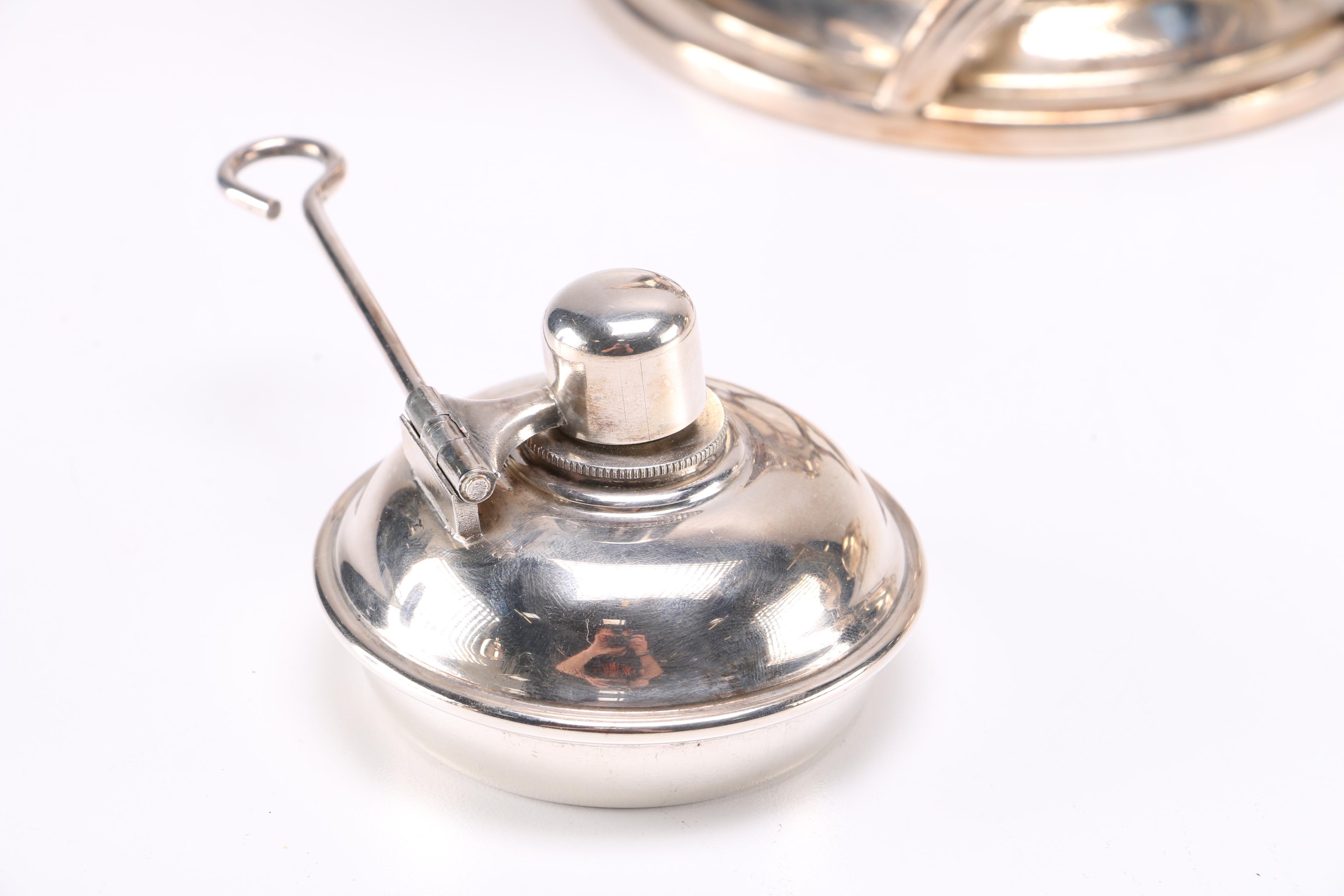 Ornate Silver Plate Tableware Pieces