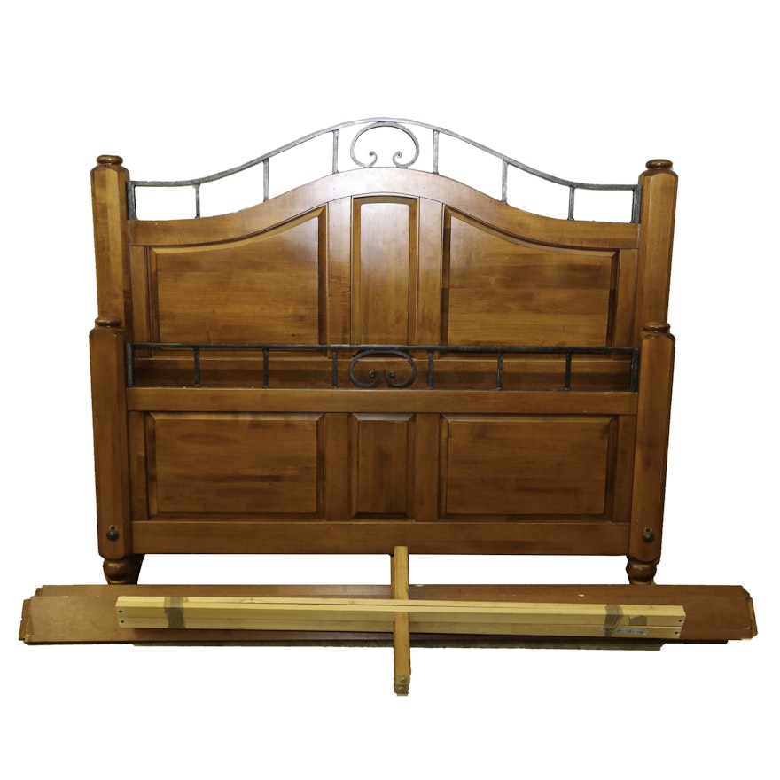 Ethan Allen "Country Crossings" Queen Size Bed Frame