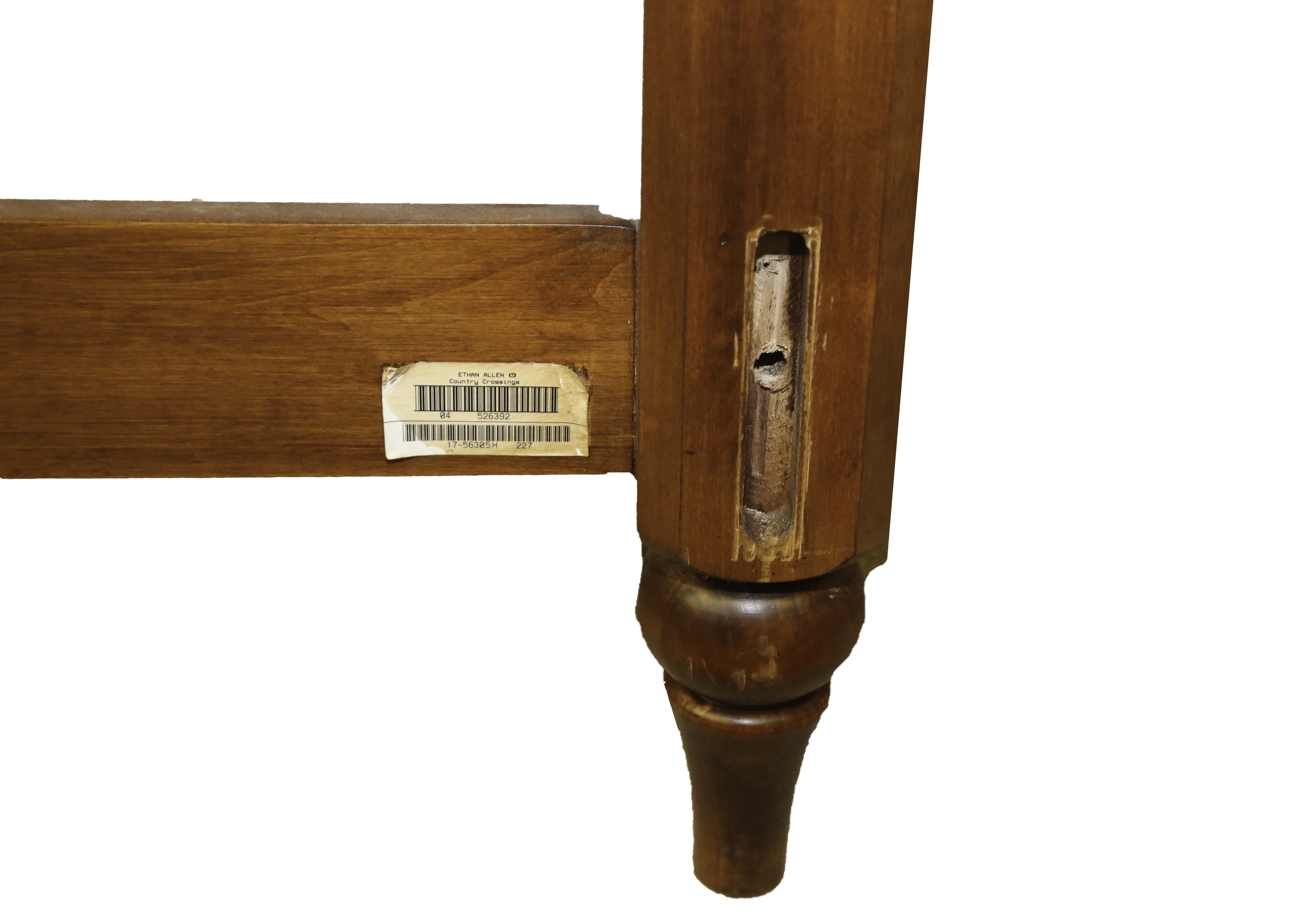 Ethan Allen "Country Crossings" Queen Size Bed Frame