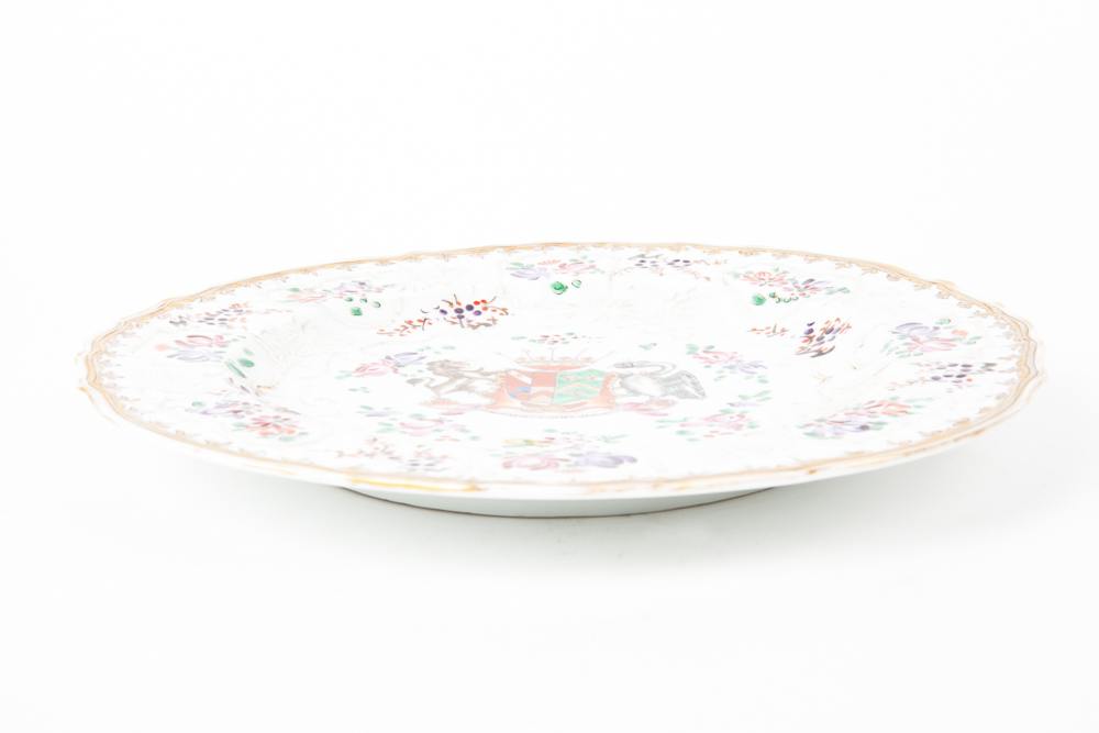 Set of 19th Century Edmé Samson Porcelain Plates