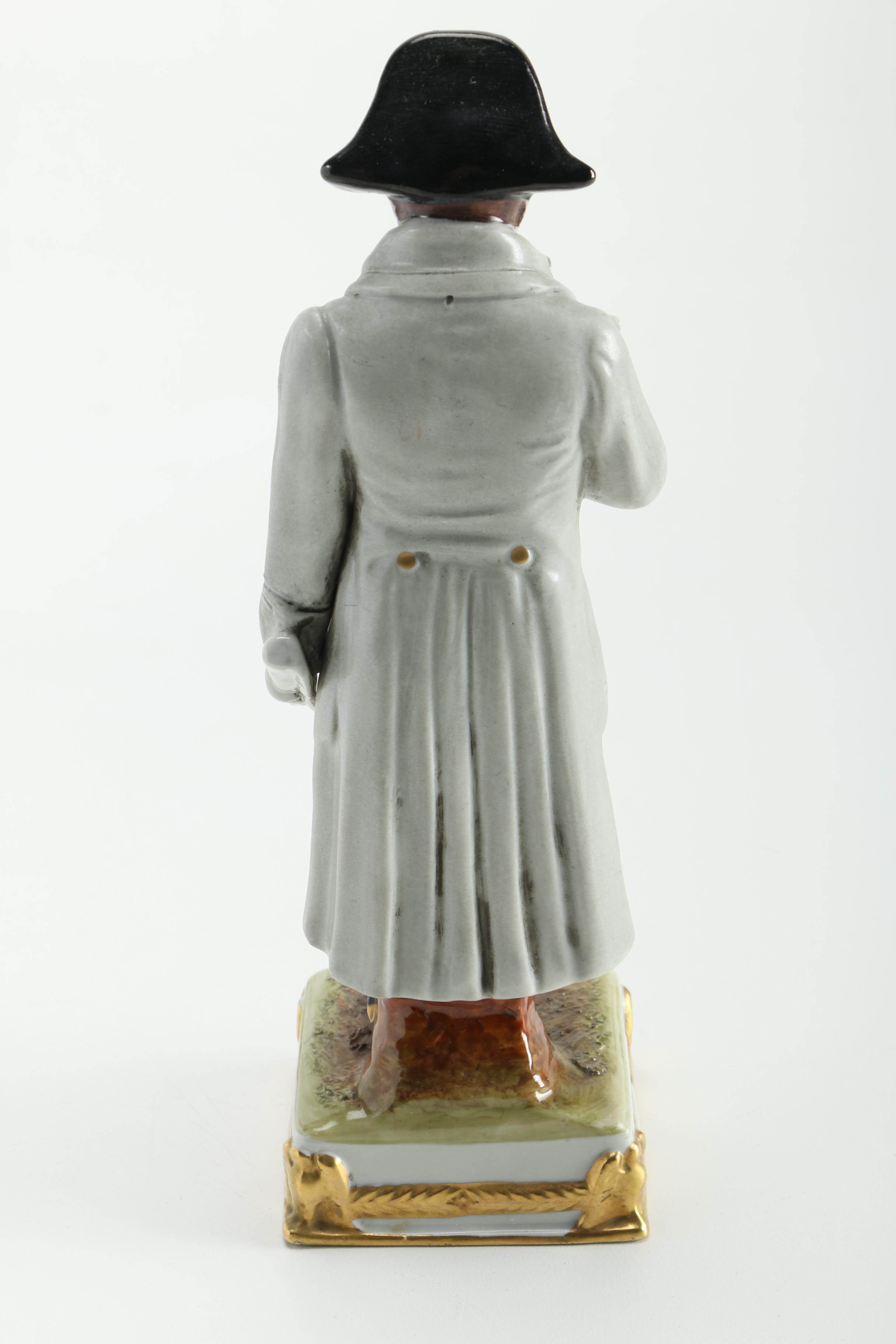 Porcelain Soldiers and Male Figurines Featuring Sitzendorf