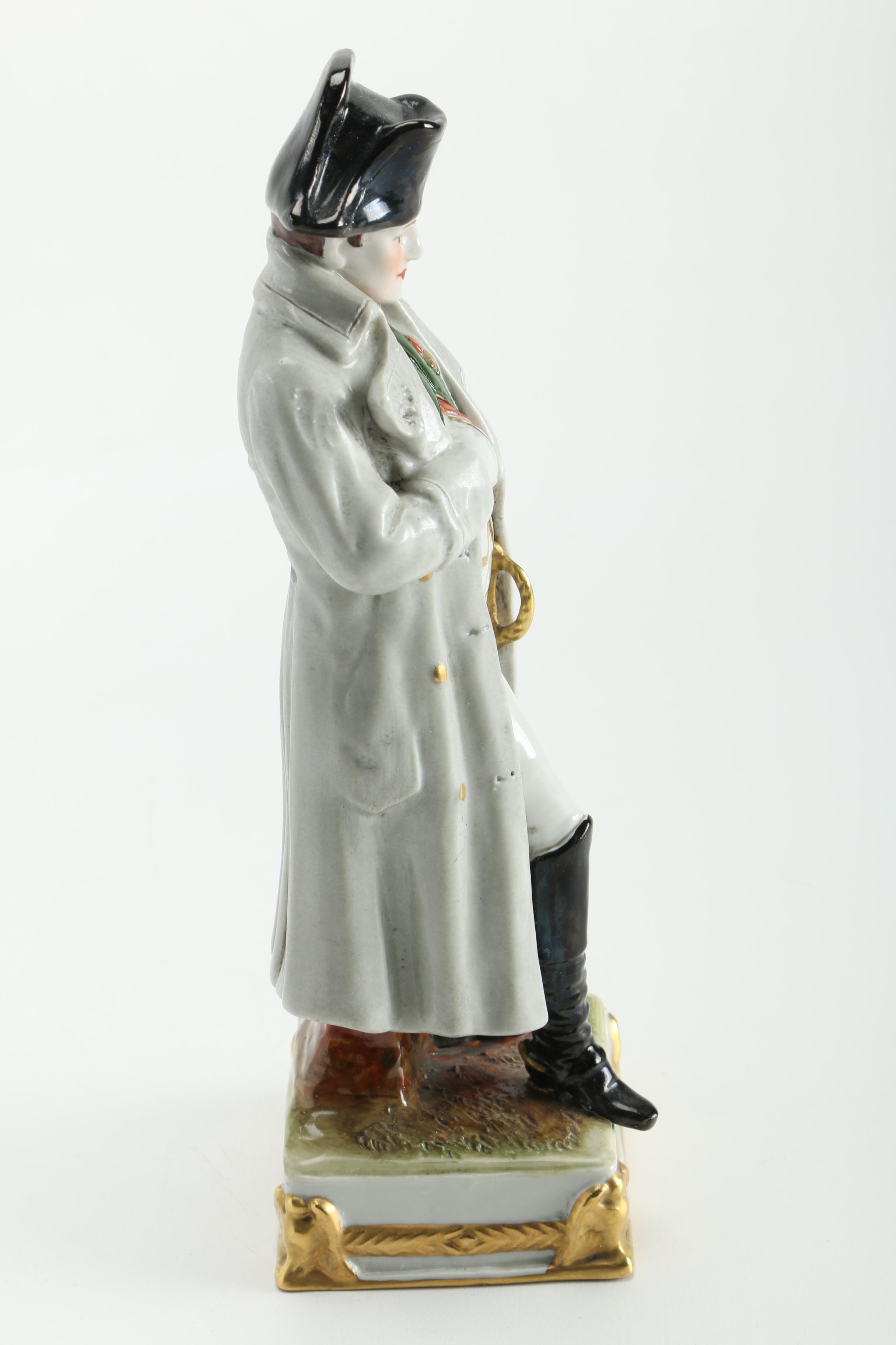 Porcelain Soldiers and Male Figurines Featuring Sitzendorf