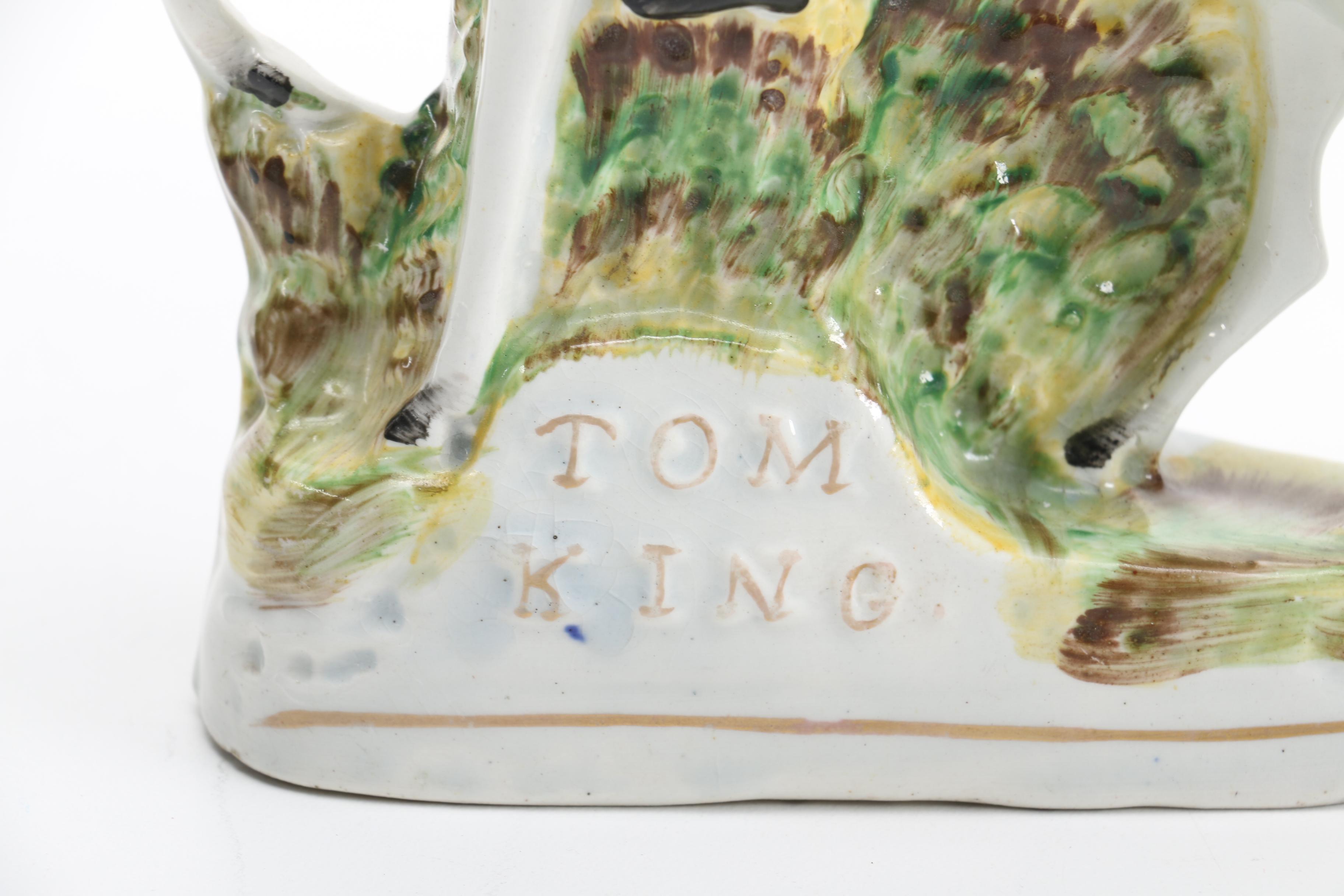 Staffordshire Tom King Ceramic Figurine