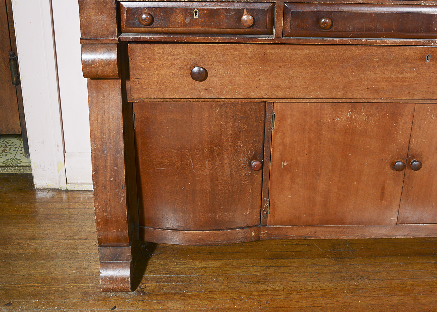 Vintage American Empire Style Sideboard by Snyder Furniture Co.