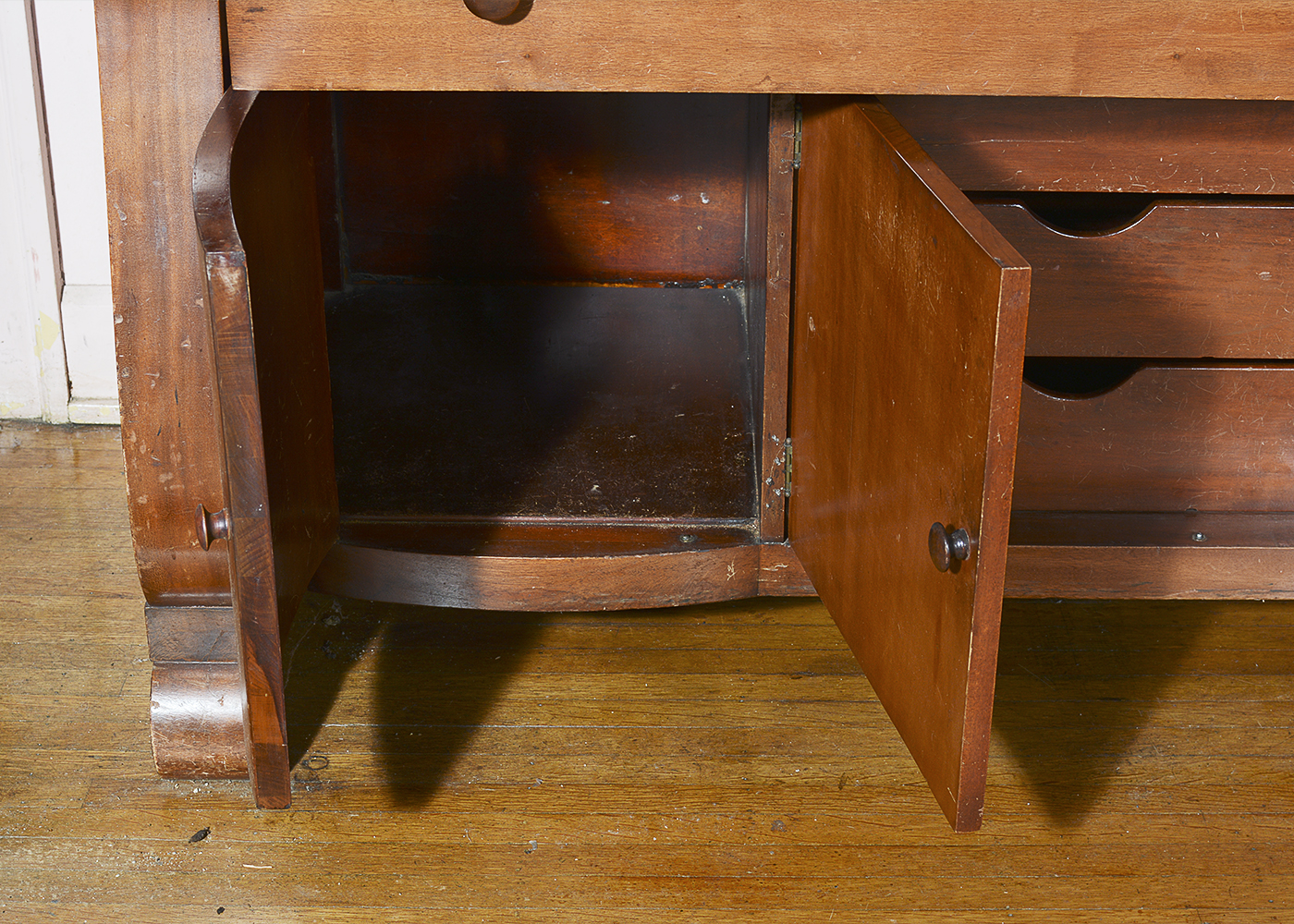 Vintage American Empire Style Sideboard by Snyder Furniture Co.