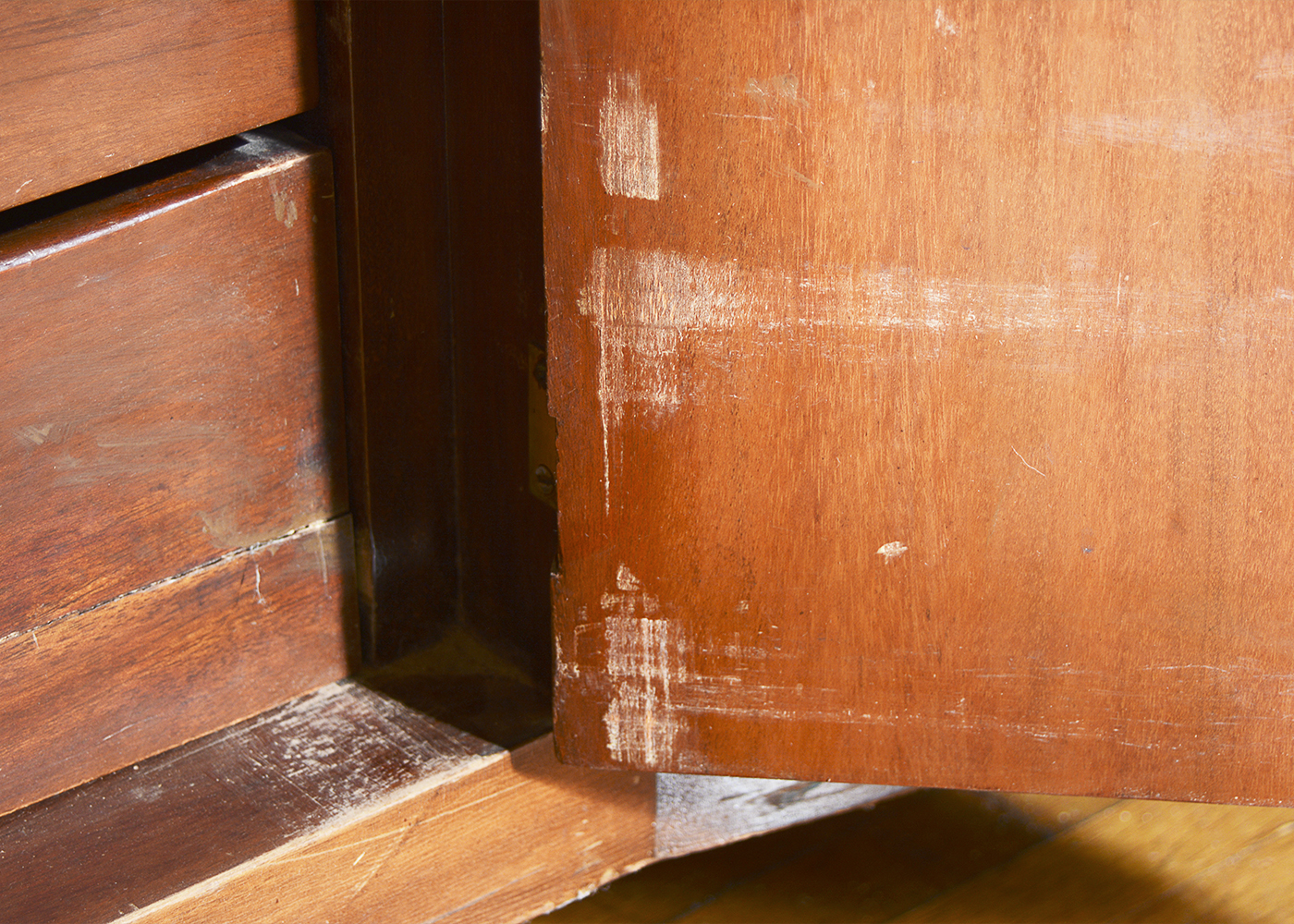 Vintage American Empire Style Sideboard by Snyder Furniture Co.