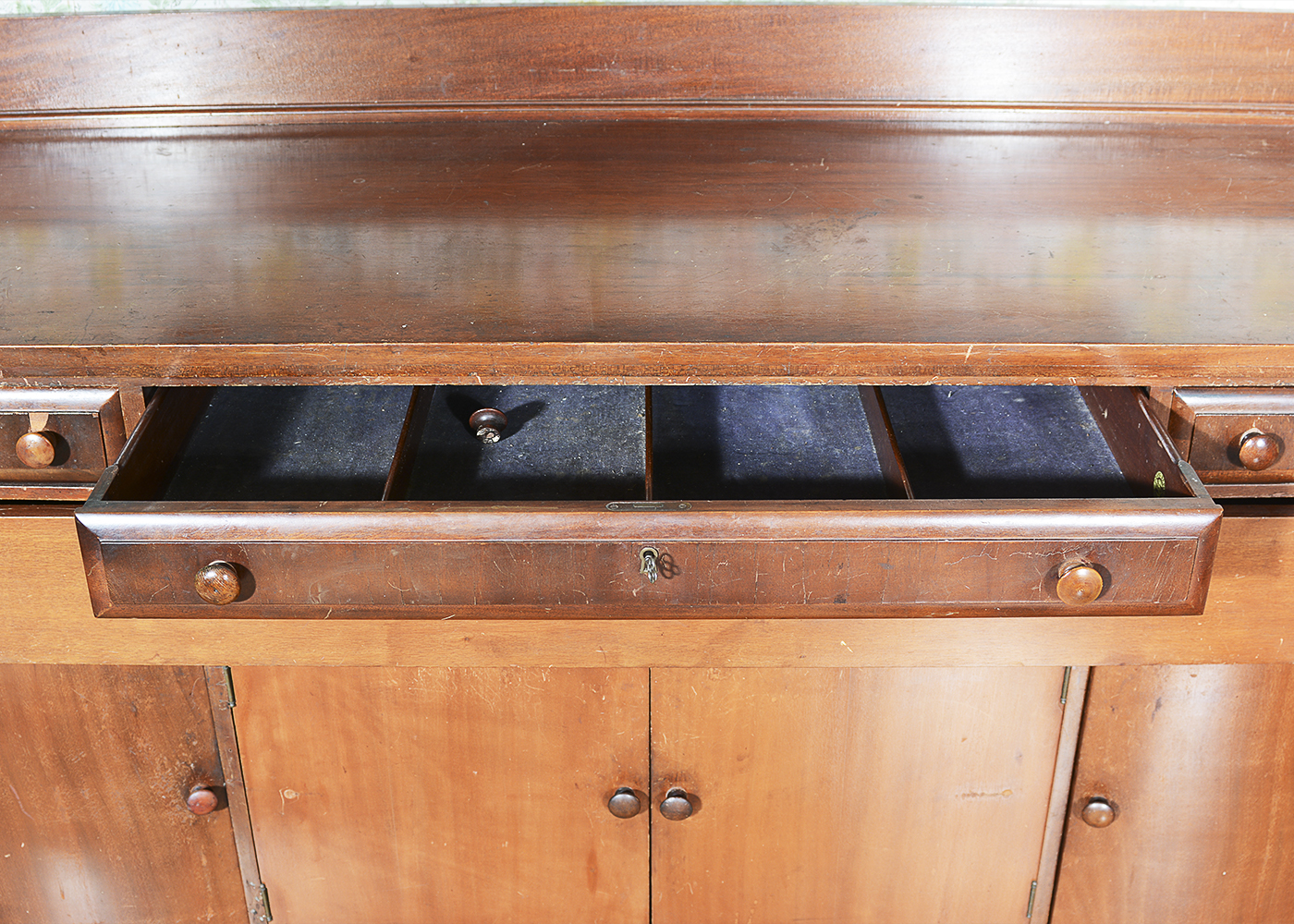 Vintage American Empire Style Sideboard by Snyder Furniture Co.