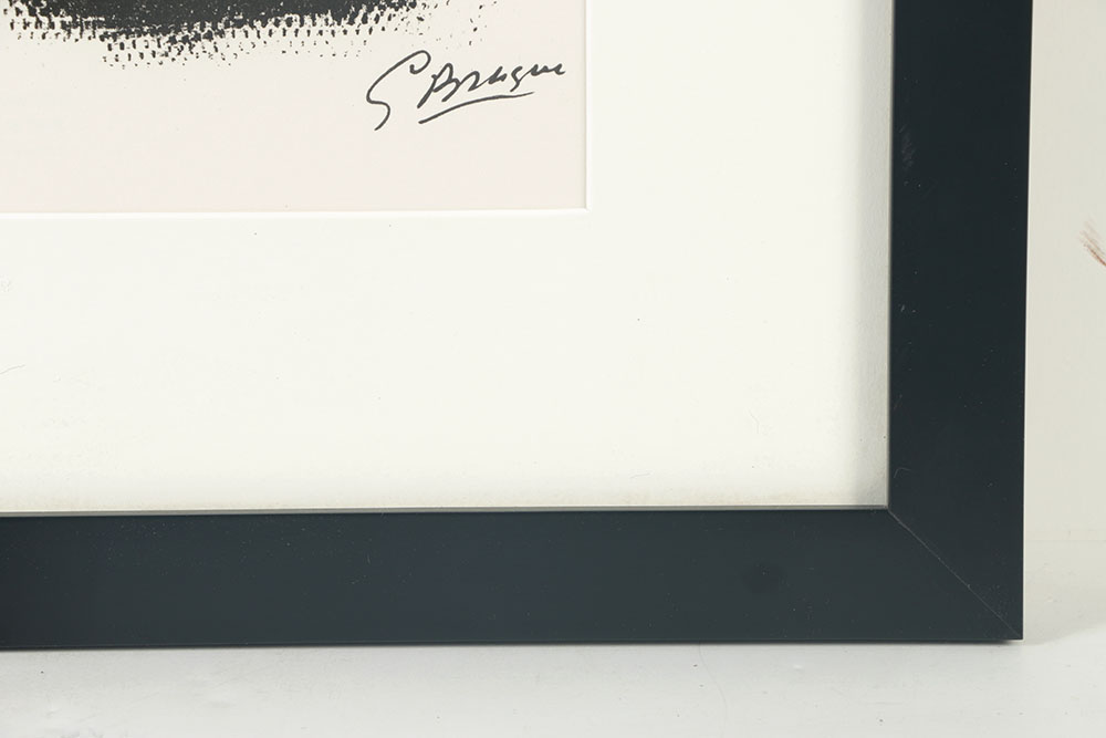 After Georges Braque Limited Edition Lithograph "Profil de Femme"