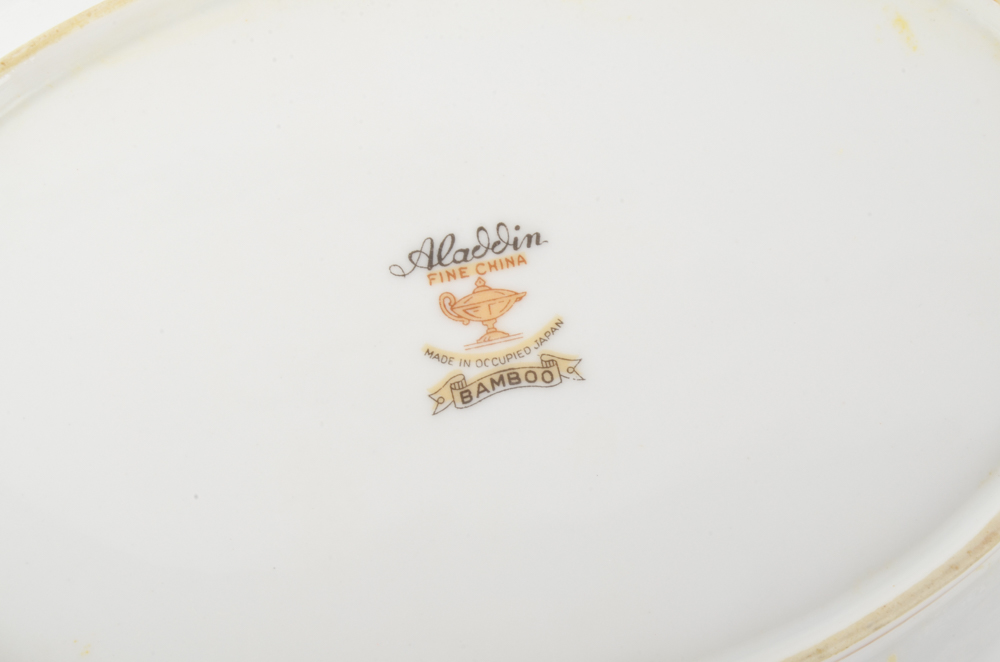 Aladdin "Bamboo" Fine China Dinnerware