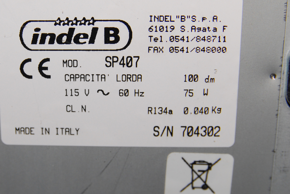 Indel B CL72 Classic Twin Wine Bottle Refrigerator