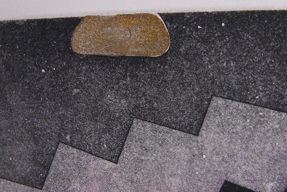 Laura Artusio Multi Media Lithograph of "Xanadu"