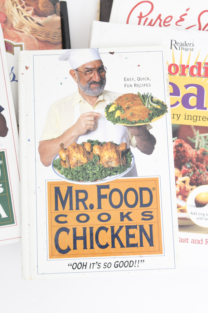 Assortment of Modern Cookbooks