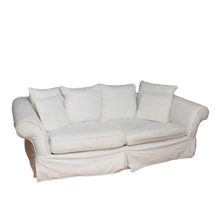 H. M. Richards Sofa with Slip Cover