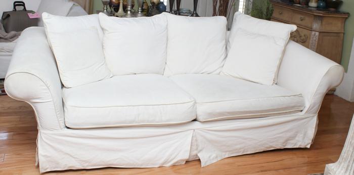 H. M. Richards Sofa with Slip Cover