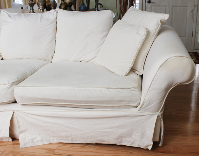 H. M. Richards Sofa with Slip Cover