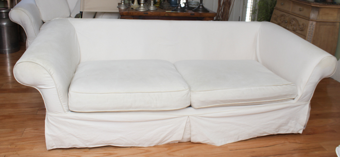 H. M. Richards Sofa with Slip Cover
