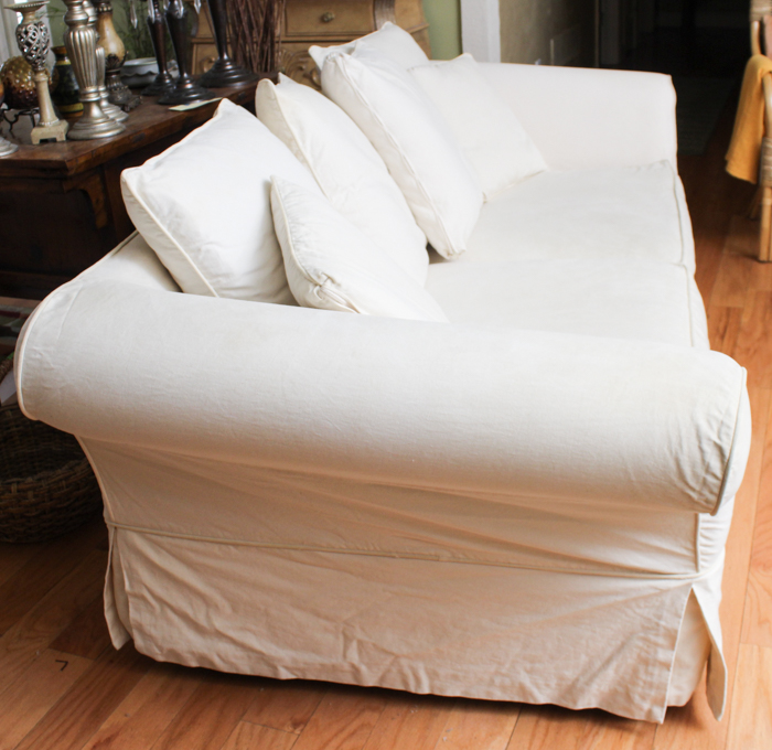H. M. Richards Sofa with Slip Cover