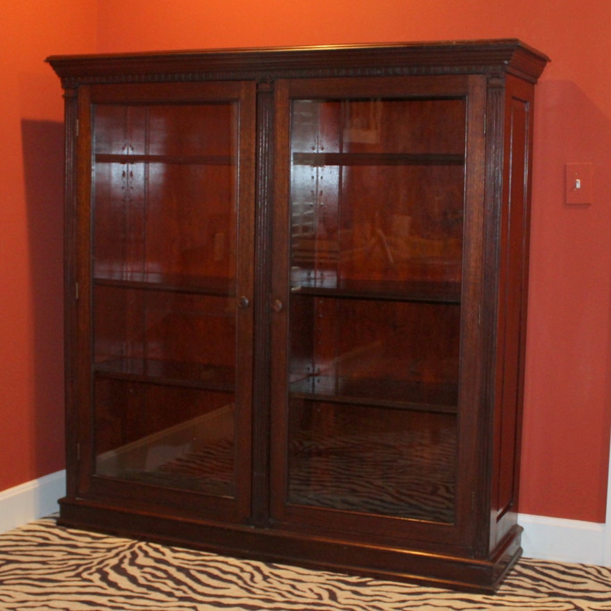 Antique Mahogany Bookcase