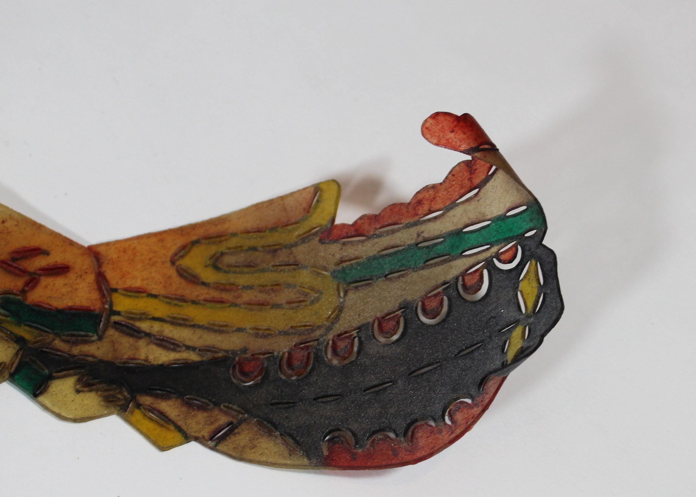 Vintage Persian Shadow Puppet Mobile