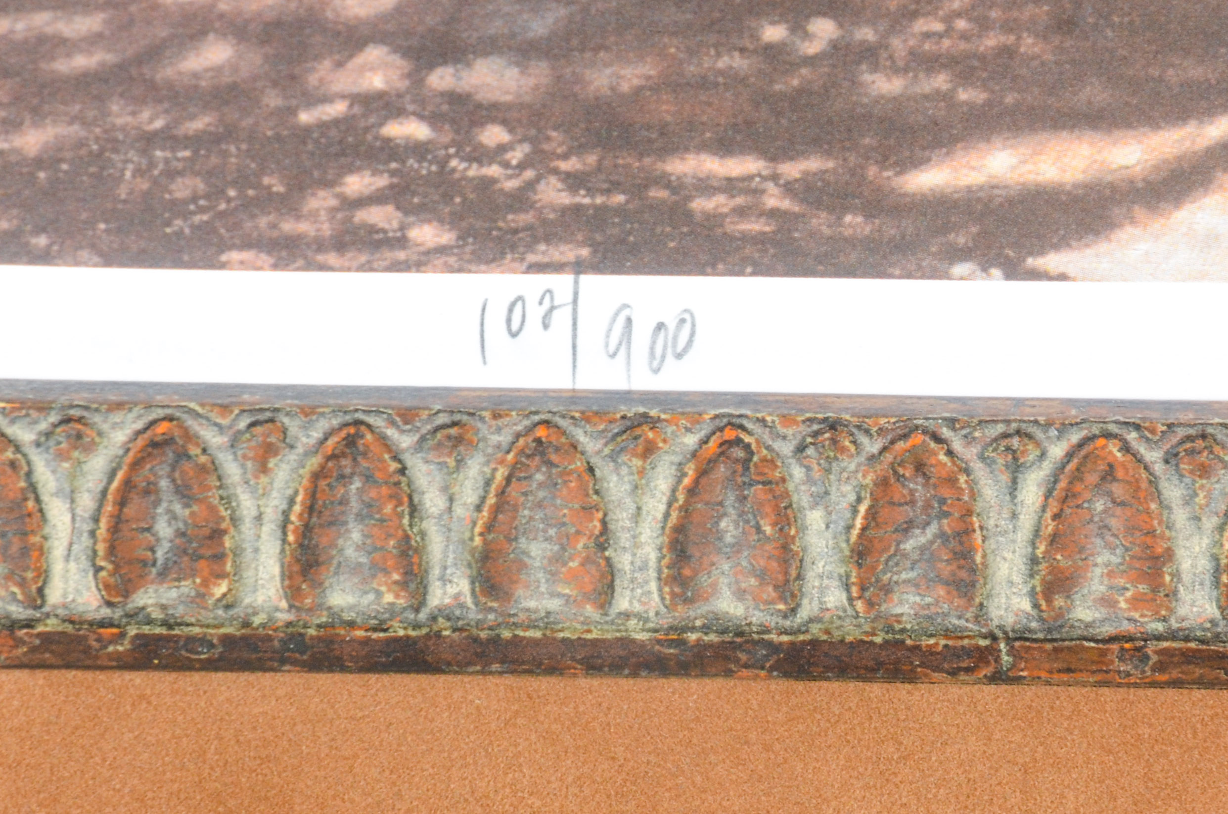 Rochelle Niederman Limited Edition Print "A Leg Over the Rope"