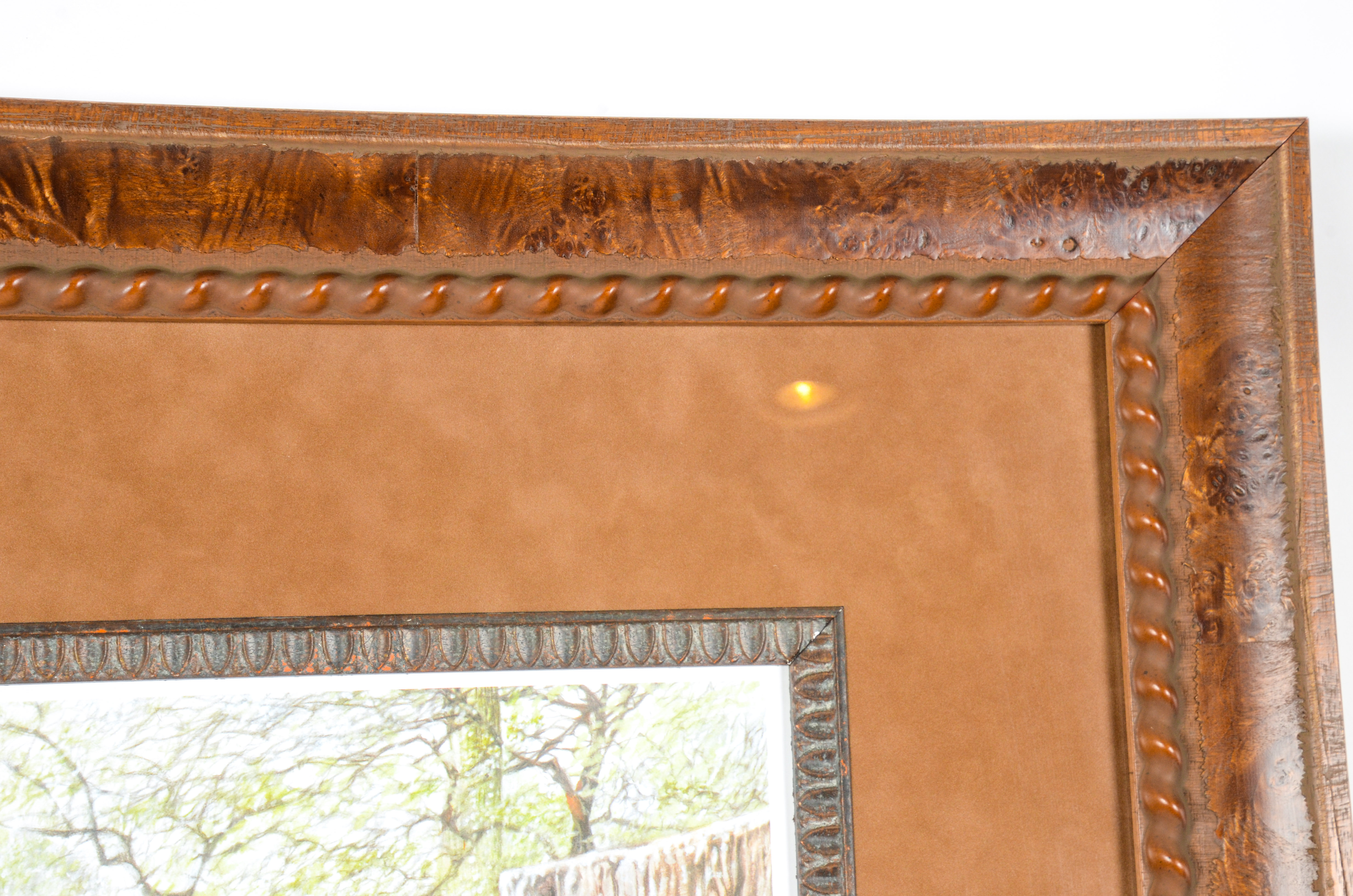 Rochelle Niederman Limited Edition Print "A Leg Over the Rope"