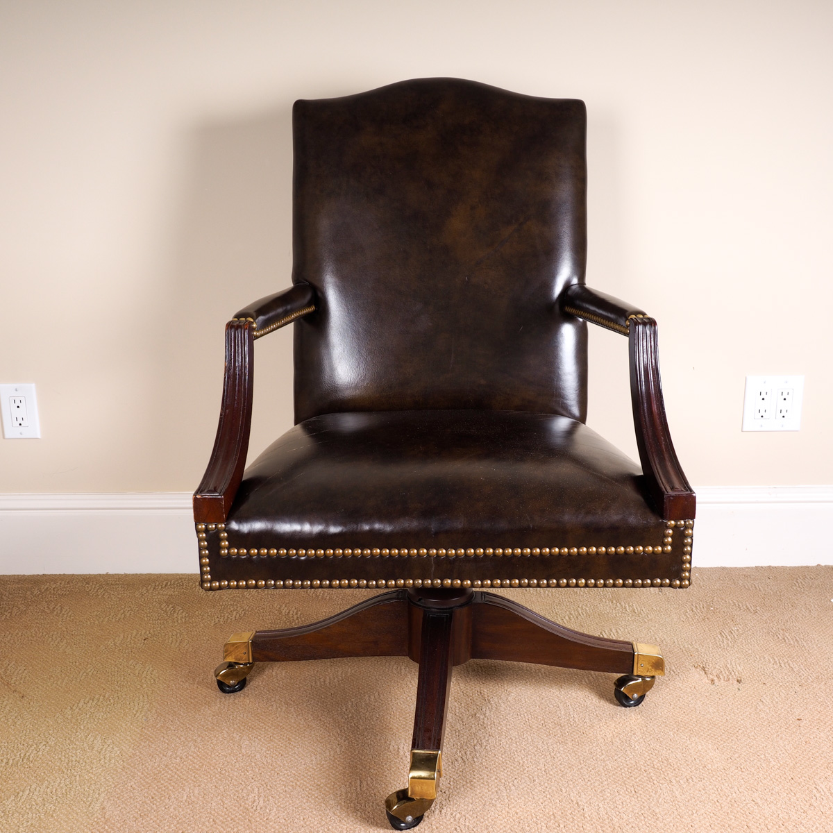 Leather Executive Office Chair by Kindle Furniture