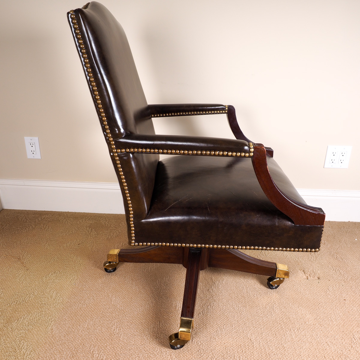Leather Executive Office Chair by Kindle Furniture