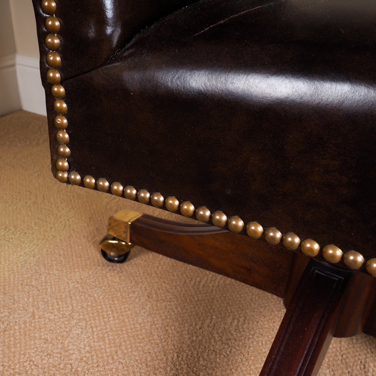 Leather Executive Office Chair by Kindle Furniture