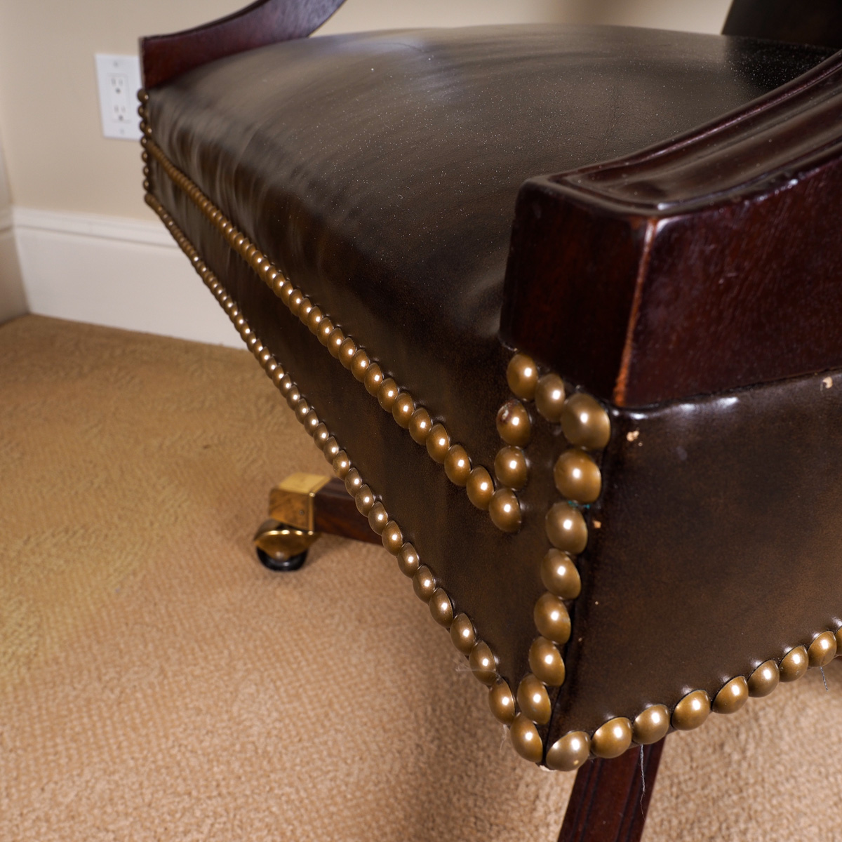 Leather Executive Office Chair by Kindle Furniture