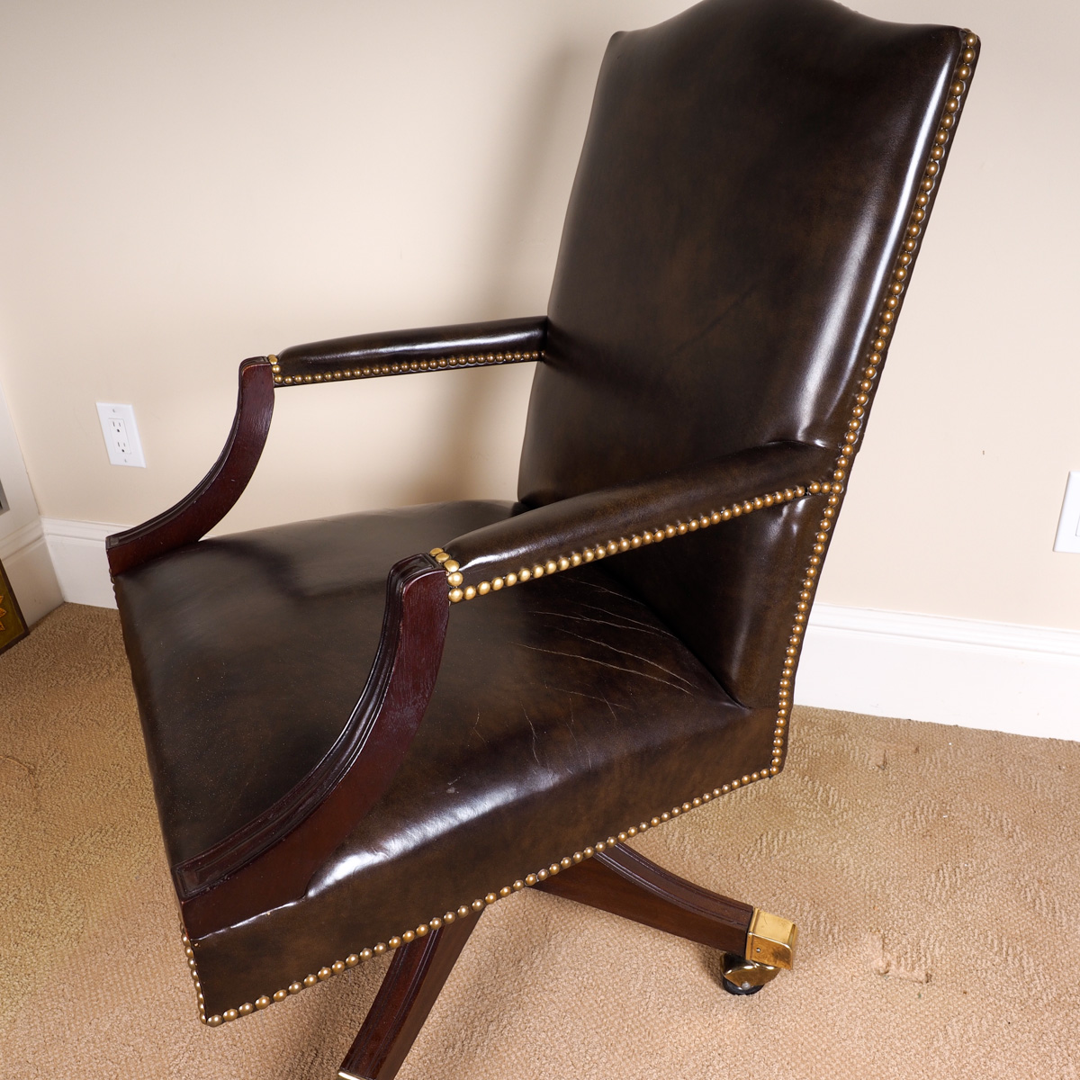 Leather Executive Office Chair by Kindle Furniture