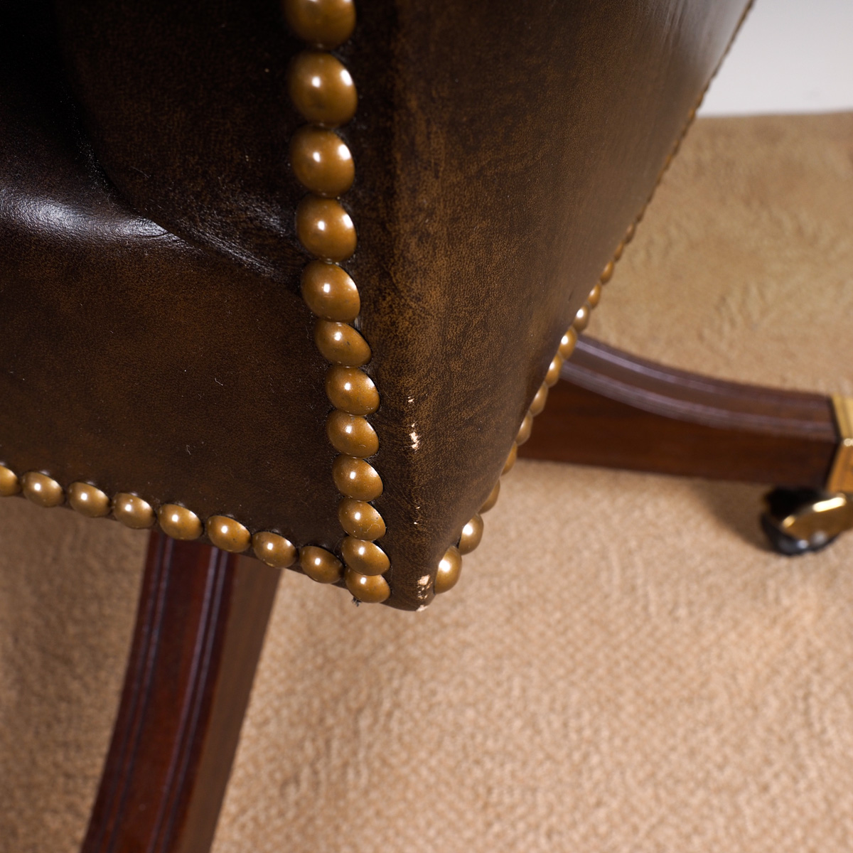 Leather Executive Office Chair by Kindle Furniture