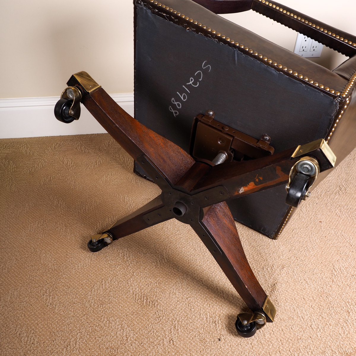 Leather Executive Office Chair by Kindle Furniture