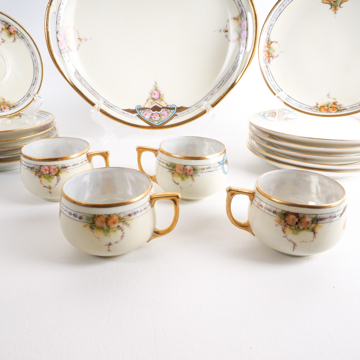Haviland Limoges Art Deco Style Tableware Set