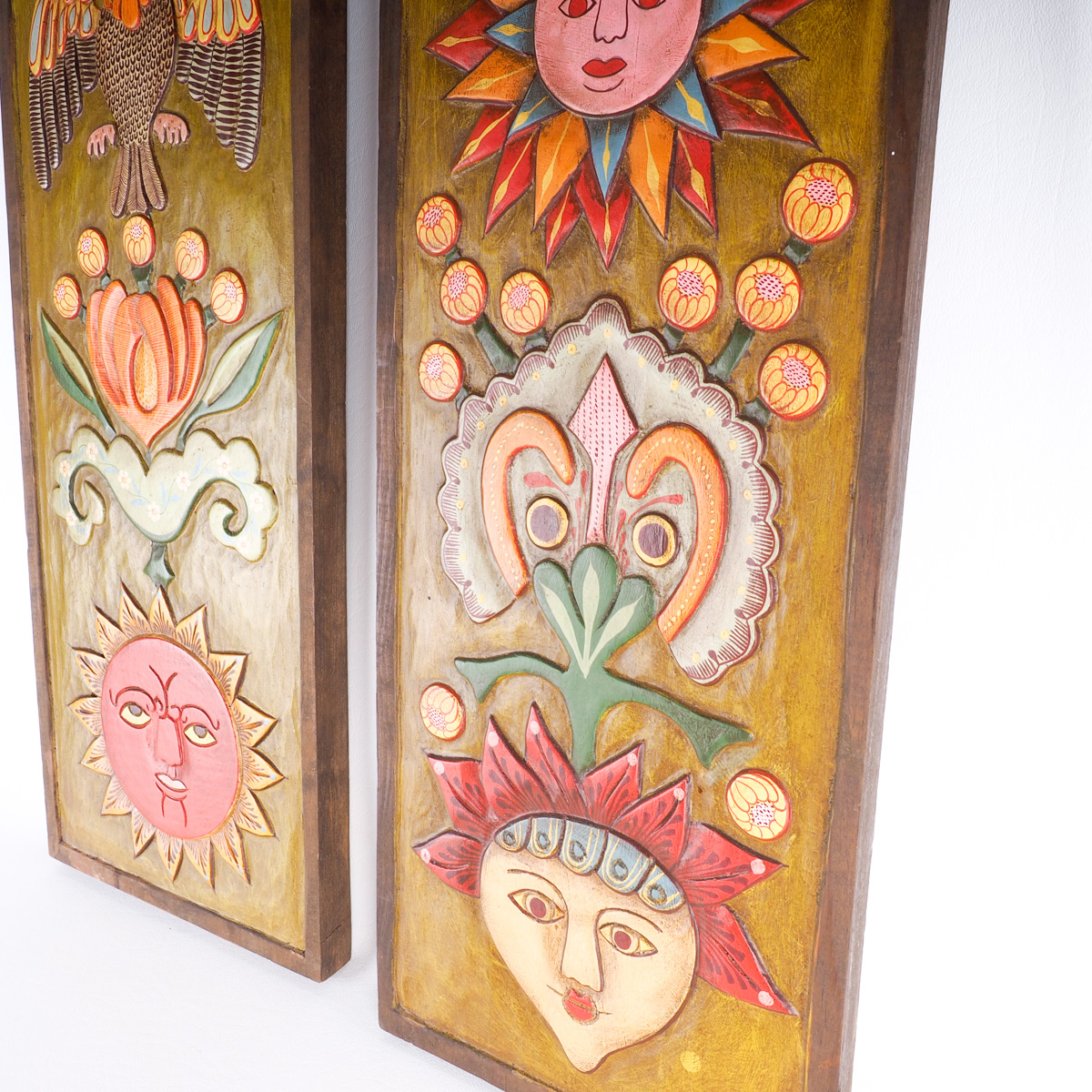 Carved Wood Decorative Panels